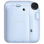 Aparat foto compact FUJIFILM Instax Mini 12 Camera, Pastel Blue + instax mini glossy(10pl)