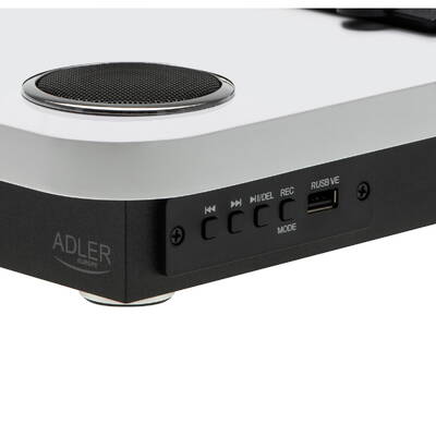 Pick-up Adler AD 1914 Turntable, White