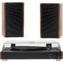 Pick-up Adler AD 1915 Turntable with USB, Black/Wood