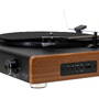 Pick-up Adler AD 1915 Turntable with USB, Black/Wood