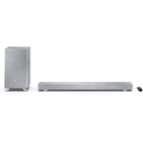 Sharp HT-SBW53121(SL) Q 3.1.2 Dolby Atmos/ DTS:X Soundbar with Wireless Subwoofer, Silver