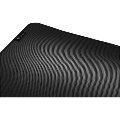 Mouse pad Genesis  Carbon 500 Ultra Wave Mouse Pad, 110x45mm, Black