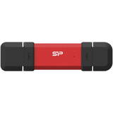 Memorie USB SILICON-POWER  DS72 USB flash drive 1 TB USB Type-A / USB Type-C 3.2 Gen 2 (3.1 Gen 2) Red