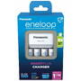 Panasonic Battery charger  Eneloop Smartplus BQ-CC55 + 4x AA 2000 mAh (K-KJ55MCD40E)
