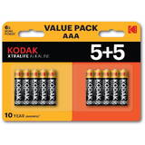 XTRALIFE Alkaline AAA Battery 10 (5+5 pack)