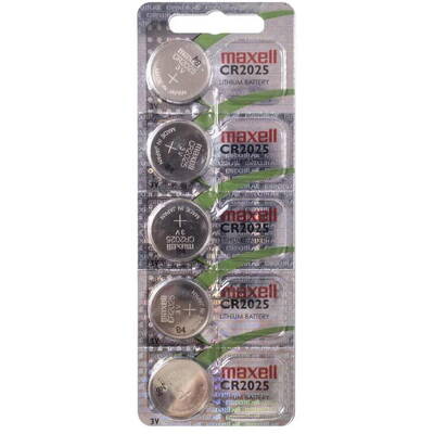 Maxell  Battery specialized CR2025 5 pieces