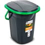GREENBLUE  GB320BG Tourist Toilet Black and Green 19L Carrying Handle