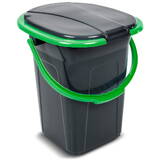  GB320BG Tourist Toilet Black and Green 19L Carrying Handle