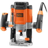 Black & Decker KW1200EKA-QS router/trimmer Black, Grey, Orange