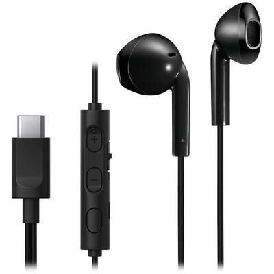Casti In-Ear JVC  HA-FR17UC In-ear wired headphones USB Type-C Black