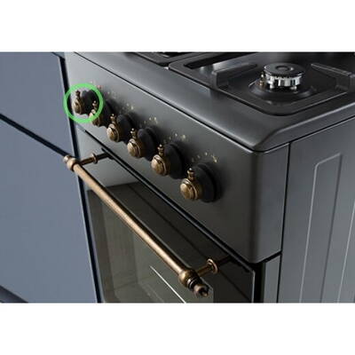 MPM  -56-KRM-13 Gas/electric cooker Black