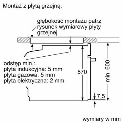 BOSCH  Serie 4 HQA334EB3 oven 71 L 3400 W Black