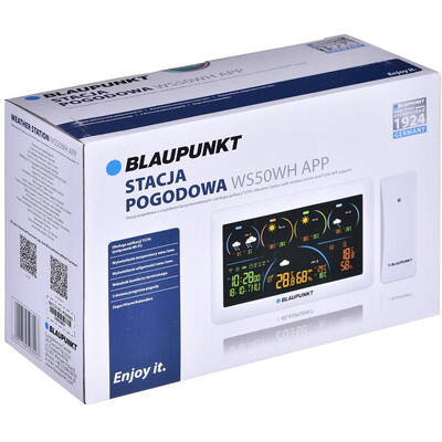 BLAUPUNKT Weather Station with 1 external sensor WS50WH APP