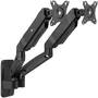 Suport TV / Monitor Maclean wall mount for two monitors, 17-32'', 9kg max, mechanical spring, MC-988