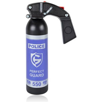 Pepper gas POLICE PERFECT GUARD 550 - 480 ml. gel - extinguisher (PG.550)