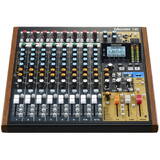 Tascam Model 12 12 channels 20 - 20000 Hz Black, Wood