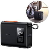COMPRESOR AUTO Baseus Mega EnergyPump, baterie 6000mAh/22.2Wh, display LED, presiune maxima 3.5 bar, negru (timbru verde 0.80 lei) "CRCQ000001"  - 6932172619381