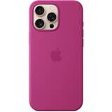 Apple Silicone case with MagSafe for iPhone 16 Pro Max - Fuchsia