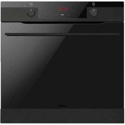 Amica Cuptor electric TED37739ArBA+V STEAM PIZZA, 77l, Negru
