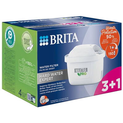BRITA Maxtra PRO Hard Water Expert replacement cartridge 3+1 piece