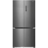 S4DX-650NFE, 503 L, Full No Frost, Multi climate system, Afisaj LCD, Clasa energetica E, Capacitate congelare 8 kg/24h, H 190.2 cm, Inox/argintiu
