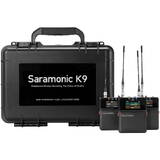 Microfon Kit lavaliere UHF Saramonic K9, 2TX-1RXNegre