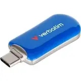 Memorie USB USB Flash Drive Verbatim, Plectra,128GB, USB-C, BLUSB 3.2 Gen 1
