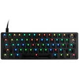 Tastatura Glorious Barebone GMMK Compact, ANSI Layout, USB-C, RGB, Negru