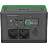 APC OffGrid Portable Power Station 330, 230V, 332Wh Lithium-ion, LCD, 2 CEE 7/3 Schuko outlets, Sinewave, 3 USB-A, 1 USB-C, Wireless Charger