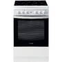 Aragaz INDESIT IS5V8GMW/E, Freestanding, A, Electric hob, Electric oven, Width 50 cm, White