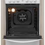 Aragaz INDESIT IS5V8GMW/E, Freestanding, A, Electric hob, Electric oven, Width 50 cm, White