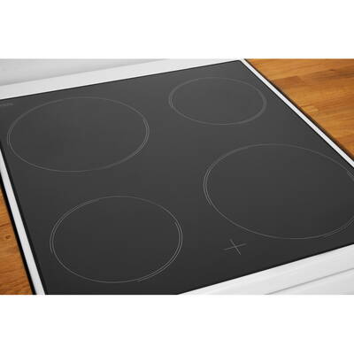 Aragaz INDESIT IS5V8GMW/E, Freestanding, A, Electric hob, Electric oven, Width 50 cm, White