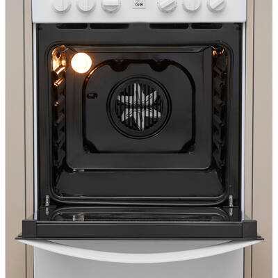 Aragaz INDESIT IS5V8GMW/E, Freestanding, A, Electric hob, Electric oven, Width 50 cm, White