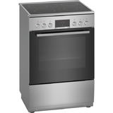 Aragaz BOSCH HKR39A250U, Freestanding, Electric hob, Electric oven, Width 60 cm, Digital display, Stainless steel