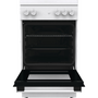 Aragaz GORENJE GG5A14WJ, Gas hob, Gas oven, Width 50 cm, White