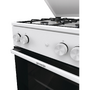 Aragaz GORENJE GG5A14WJ, Gas hob, Gas oven, Width 50 cm, White