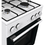 Aragaz GORENJE GG5A14WJ, Gas hob, Gas oven, Width 50 cm, White