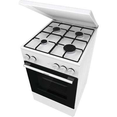 Aragaz GORENJE GG5A14WJ, Gas hob, Gas oven, Width 50 cm, White
