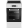 Aragaz BEKO FSM59305WDT, Induction, A, Width 50 cm, White