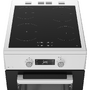 Aragaz BEKO FSM59305WDT, Induction, A, Width 50 cm, White
