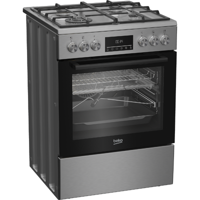 Aragaz BEKO FBMA61330GXDT, Gas, A, Width 60 cm, Stainless Steel