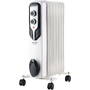 Adler AD 7815 Oil-Filled Radiator, 7 Ribs, 3 Heating Powers: 600W-900W-1500W, White