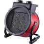 CAMRY CR 7743 Ceramic Fan Heater, Power 2400 W, Black/Red