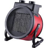 CR 7743 Ceramic Fan Heater, Power 2400 W, Black/Red