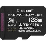 Card de Memorie Kingston Technology 128GB micSDXC Canvas Select Plus Gen3 150R A1 Single Pack w/o ADP-desigilat