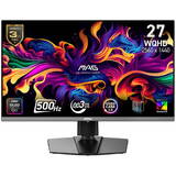 Monitor MSI MAG 272QP QD-OLED X50, 26.5 inch, WQHD, 2560 x 1440, HDMI, DisplayPort, 500 Hz, 0.03 ms, Negru 9S6-3CD79A-032