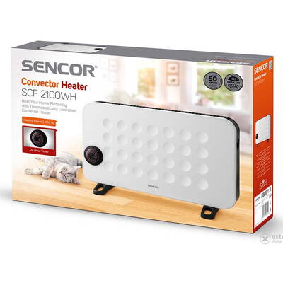 CONVECTOR 750/1250/2000W SCF2100 SENCOR