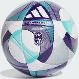 Minge de fotbal Adidas Queens league la Caprichosa, alb/argintiu