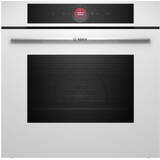 Cuptor incorporabil Bosch Seria 8 HBG7741W1, Electric, 71 l, Multifunctional, 14 functii , Autocuratare pirolitica, Grill, Home Connect, Clasa A+, Alb