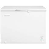 HCF-M293INVCE++, 293 L, Clasa E, Convertibila(Frigider/Congelator), Compresor inverter, Control mecanic, Termostat ajustabil, Luminare LED, Maner extern cu incuietoare, 2 cosuri, Rezistenta la frig, Alb